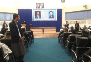 برگزاری همایش تقدیر از نیروهای امنیتی در هرات/وارثان شهدای این نیروها شکایت دارند