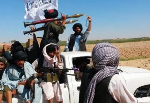 طالبان به مردم پسابند غور قطره‌چکانی غذا می‌دهند