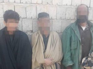 پولیس فراه سه تن را هنگام دزدی گرفت