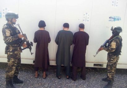 امنیت ملی هرات سه راننده موتر باربری را دستگیر کرد