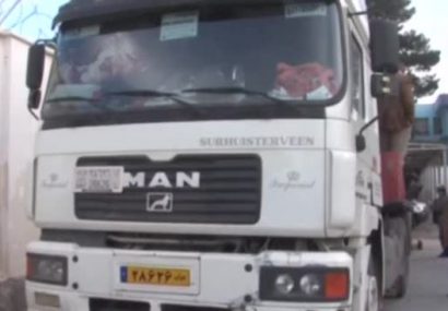 امنیت ملی هرات راننده یک تیلر را دستگیر کرد