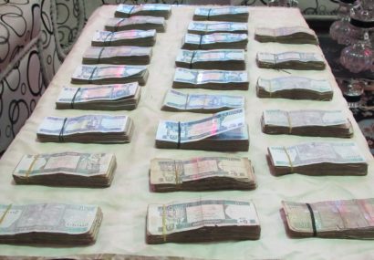 پولیس هرات پول قاچاق‌چیان مواد مخدر را ضبط کرد