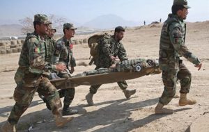 یک فرمانده ارتش و شش نیروی امنیتی در تولک غور کشته شدند