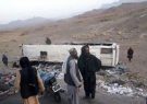 حادثه شاهراه هرات – کابل ۳۳ کشته و ۱۵ زخمی از سرنشینان بس مسافربری گرفت