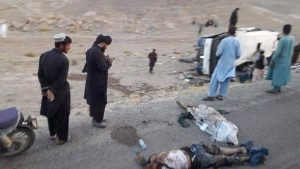 انفجار نیرومند ماین با 34 کشته و 17 زخمی در شاهراه هرات – قندهار