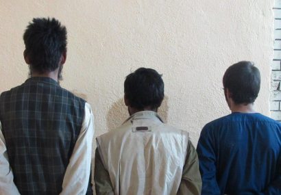 سه تن هنگام دزدی از یک خانه به چنگ پولیس هرات افتادند