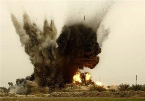 دو تانک مملو از مواد انفجاری طالبان در فراه از بین برده شد