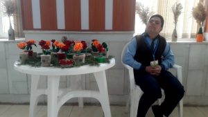 کودکان دارای معلولیت ذهنی در هرات نمایشگاهی برپا کردند