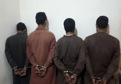 دزدان مسلح از ولایت فراه در هرات دستگیر شدند