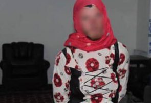 یک عضو طالبان با لباس زنانه در فراه دستگیر شد