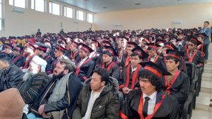 440 دانشجو در غور پایان دوره تحصیلی را جشن گرفتند