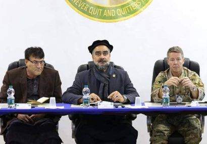 والیان هرات و بادغیس با فرمانده عمومی حمایت قاطع در افغانستان دیدار کردند