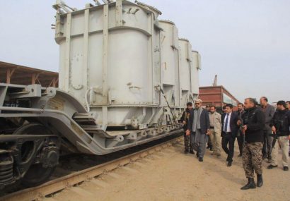 نیرومندترین ترانسفارمر تقویت شبکه برق از ترکمنستان به هرات رسید