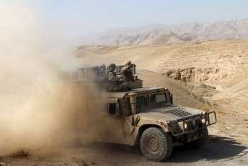 تانک نیروهای امنیتی در دره تخت طعمه ماین طالبان شد