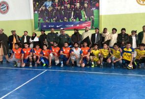 رقابت‌های چهارجانبه والیبال جوانان و پولیس در هرات پایان یافت