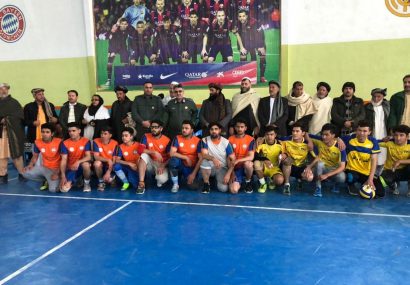 رقابت‌های چهارجانبه والیبال جوانان و پولیس در هرات پایان یافت