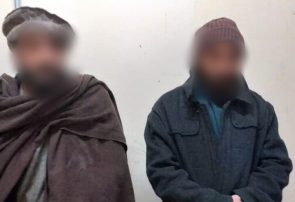 پولیس هرات دو مرد را با بمب افکن گرفت