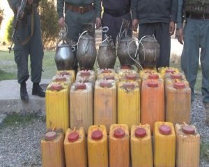 یک کارخانه تولید مشروبات الکلی در هرات تخریب شد