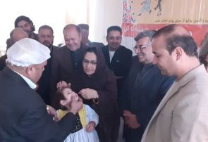 کارزار تطبیق واکسین پولیو در فراه آغاز شد