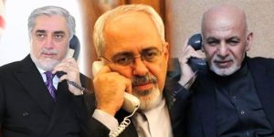 وزیر خارجه ایران با دو رهبر سیاسی افغانستان گفتگو کرد