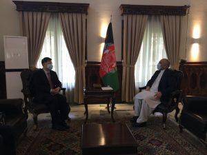 حنیف اتمر با سفیر کشور چین دیدار کرد