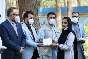 معماران صلح در هرات ماسک توزیع کردند