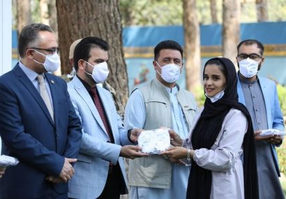 معماران صلح در هرات ماسک توزیع کردند