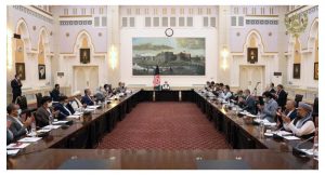 رئیس جمهور با هیات گفتگو کننده صلح دیدار کرد