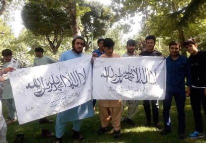 ۱۹ نفر را در قضیه به نمایش گذاشتن پرچم طالبان دستگیر کردیم
