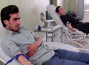 در روز نخست هفته شهید سی و شش هزار  و ۵۰۰ سی سی خون اهدا شد