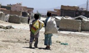 هنوز اکثر کودکان غور به جای درس کار شاقه می‌کنند