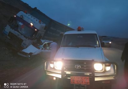 حادثه ترافیکی در مسیر شاهراه هرات رباط سنگی جان هفت را گرفت