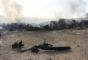 آتش سوزی در هرات/۱۰ تانکر گاز مایع حریق شدند