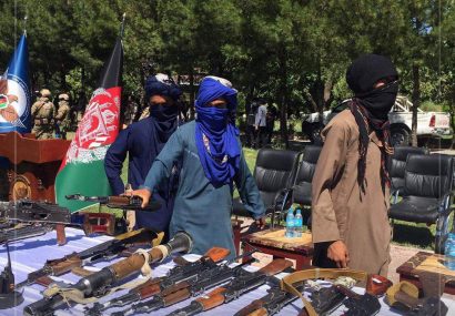 پیوستن ۱۳۰ تن از طالبان به پروسه صلح در هرات