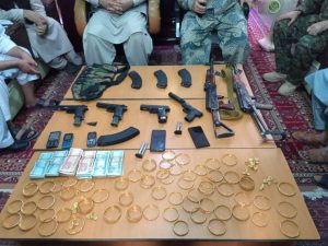 دستگیری یک گروپ از دزدان مسلح در فراه