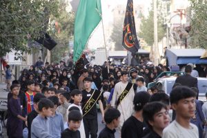 راهپیمایی باشندگان هرات به مناسبت اربعین حسینی