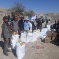 برای 6500 خانواده در تمام ولایت بادغیس مواد غذایی و غیرغذایی کمک شده است