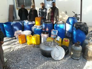کشف و ضبط یک کارخانه تولید مشروبات الکلی در هرات