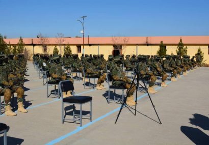 مقامات نظامی در هرات از آموزش سربازان بازدید کردند
