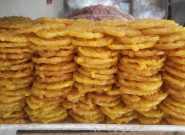 بازار گرم پخت جلبی در ولایت هرات در ماه رمضان