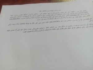 عواید این اداره نسبت به گذشته دو برابر شده
