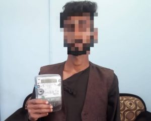 سارق سریالی میترهای برق هرات بازداشت شد