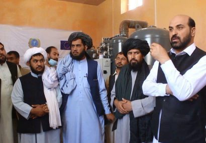 افتتاح پیشرفته ترین دستگاه تولید آکسیجن در شفاخانه شهید بسیم در هرات