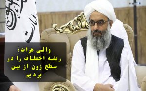 والی هرات: باند بزرگ آدمربایی در ولایت های هرات، فراه و بادغیس متلاشی شد