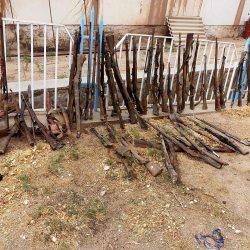 ارتش از باغ ملت هرات مقدار قابل توجه سلاح و مهمات کشف کرد