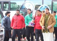 بازگشت با قهرمانی؛ تیم فوتبال اتک انرژی با قهرمانی در لیگ برتر افغانستان وارد هرات شد