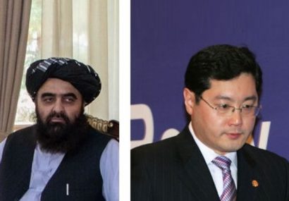 گفتگوی تلفونی وزیر خارجه جدید چین با امیر خان متقی و صحبت روی تحکیم روابط