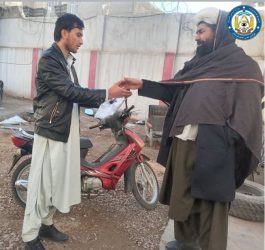 بعد از 10 سال موتور سرقت شده در هرات کشف و به صاحب‌اش داده شد