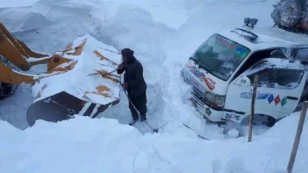  شاهراه غور – کابل به‌دلیل بارش برف مسدود شد