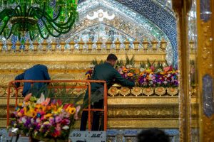 گزارش تصویری از حرم امیرالمونین حضرت علی(ع) در شب ولایت امام زمان(عج)